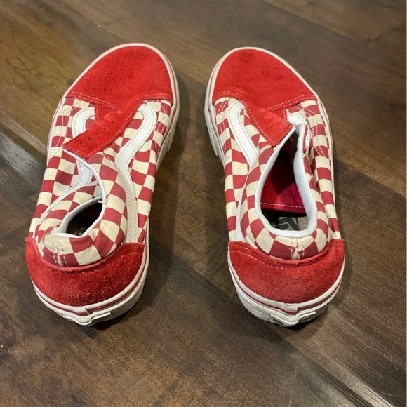 Red checkered vans - Picture 3 of 4